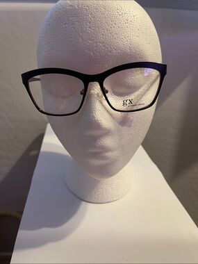 GX by Gwen Stefani Black Rectangular Frames